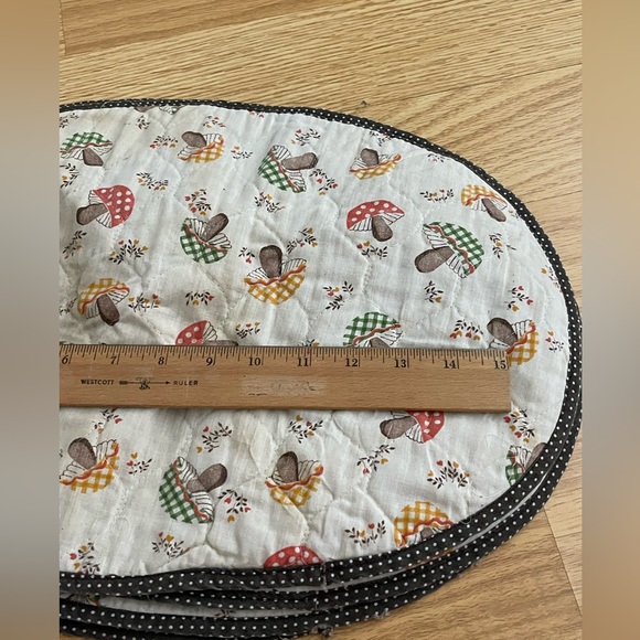 Vintage Placemats  mushroom - Picture 6 of 10